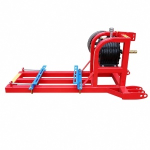 Cadru metalic pompa apa centrifuga WK88 cu suport motor, reductor, transmisie pe curea, prindere in 3 puncte si cardan inclus - Img 5