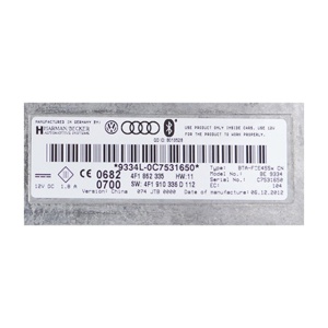 Calculator telefon pentru Audi A8 Q7 4L A6 4F 4E A4 8K A5 4F1910336D - piesa originala si NOUA. - Img 6