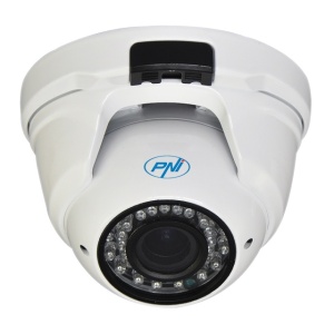 Camera supraveghere video PNI House IP2DOME 1080P cu IP varifocala 2.8 - 12 mm dome interior si exterior