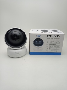 Camera supraveghere video PNI IP735 3Mp cu IP P2P PTZ wireless, slot card microSD, control din aplicatie - Img 9
