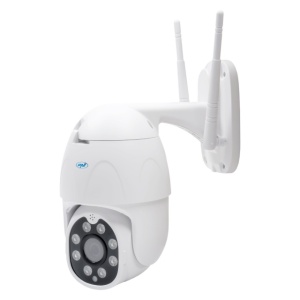 Camera supraveghere video wireless PNI IP230T 1080P 2MP cu PTZ, stand-alone, H264+ suporta microSD 128GB, Night Vision, aplicatia Tuya, P2P, Android, iOS, pentru interior si exterior, rotire dupa misc - Img 8