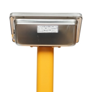 Cantar electronic de podea 350kg tip platforma 500x400mm cu brat pliabil, afisaj LCD - Img 7