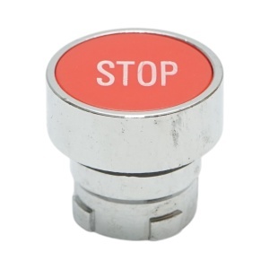 Cap buton comanda STOP rosu Ø 22mm LAY5 Breckner Germany - Img 1