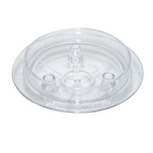 Capac transparent cu fusta bidon 30L 3 iesiri pentru aparat de muls vaci Breckner Germany - Img 2