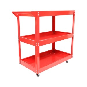 Carucior scule metalic pe roti cu 3 rafturi 730x720x360mm - Img 3