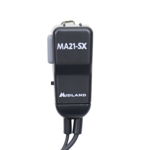 Casca cu microfon Midland MA21-SX cu 1 pin 2.5mm, buton PTT, pentru statii radio - Img 6