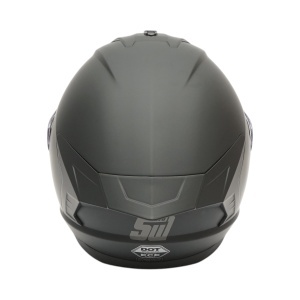 Casca moto integrala neagra cu viziera transparenta, marimea L Grit - Img 4