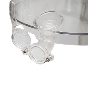 Centrifuga manuala apicola, extractor miere transparent cu 2 rame - Img 5