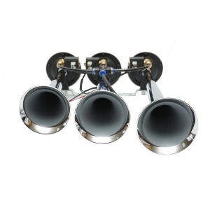 Claxon 3 trompete 24V pentru compresor de aer - Img 5