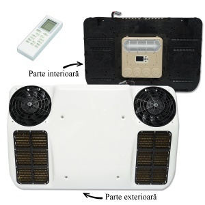 Clima stationara utilaje industriale AC universala 12V 2800W 1150x750x345mm - Img 2