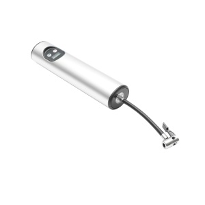 Compresor aer portabil gri deschis 12,4V baterie 6000Am reincarcabila 250x56x47mm cu accesorii - Img 4