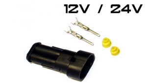 Conector cu Protectie la Apa Superseal 2 Pini