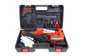 Cric electric foarfeca cu telecomanda si KIT reparatie 3T 12V TUV - Img 2