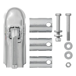 Cuplaj remorca 40/45/50mm 2300 Kg ax rotund cu sistem de franare - Img 2