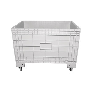Cutie depozitare palet, gri cu roti 732x1108x617mm Breckner Germany