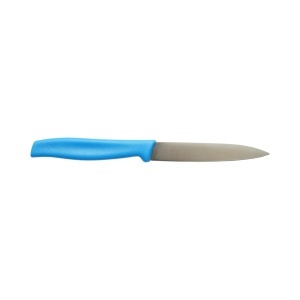 Cutit decojit 10cm, lama otel 5Cr15MoV, maner PP albastru Breckner Germany - Img 3