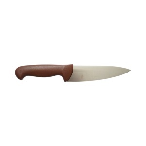 Cutitul bucatarului profesional 18cm, lama otel 5Cr15MoV, maner PP maro Breckner Germany - Img 3