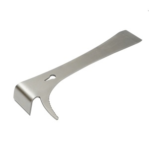 Dalta apicola din inox cu scara tip L 260mm - Img 2