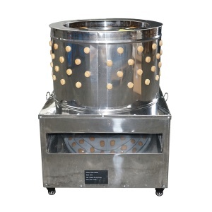 Deplumator pasari inox 2200W, 220V, capacitate 6 pasari, 142 degete, 240 r/min IP68 - Img 3
