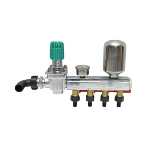 Distribuitor erbicidator cu 4 cai, manometru cu glicerina 49 bar - Img 3