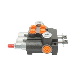 Distribuitor hidraulic cu 2 manete, lungime cablu 2.5m, presiune 250 bar, debit 40L/min Breckner Germany - Img 7