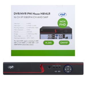 DVR / NVR PNI House H814LR - 16 canale IP full HD 1080P sau 4 canale analogice 5MP - Img 8