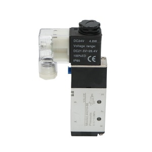 Electrovalva pneumatica 2 circuite 1/4, DC24V/4.8W, presiune max. 0.8MPa IP65