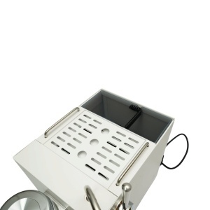 Espressor semi-automat profesional cafea boabe cu rasnita integrata 2950W, 220V, grup dublu, sistem spumare lapte, presiune 20 bar, rezervor apa 3.5L, conexiune apa retea - Img 11