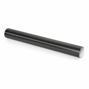 Folie 3d cu aspect carbon - 30cm x 150cm - Img 2