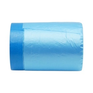 Folie protectie vopsit si zugravit cu banda adeziva albastra 550mm x 25m HighPower - Img 5