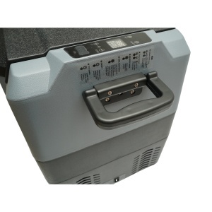 Frigider auto 45L cu compresor 12V-24V-220V, 60W, afisaj LCD, zona dubla de racire, USB 630x390x490mm - Img 13