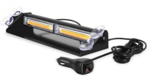 Girofar de parbriz LED suport ventuze 12-24V - Img 2