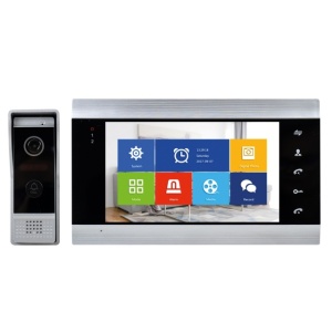 Interfon video inteligent PNI SafeHome PT720MW WiFi HD, P2P, monitor interior, aplicatie dedicata Tuya Smart, integrare in scenarii si automatizari smart cu alte produse compatibile Tuya - Img 2