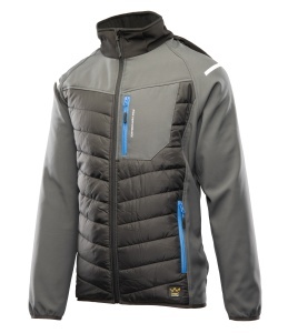 Jachetă softshell, gri - Img 2