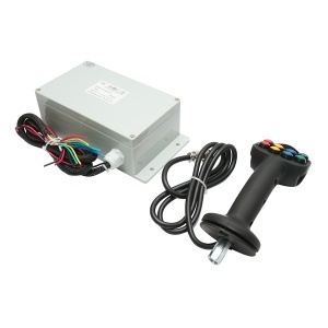 Joystick electric 8 butoane cu modul de comanda 24V - Img 3