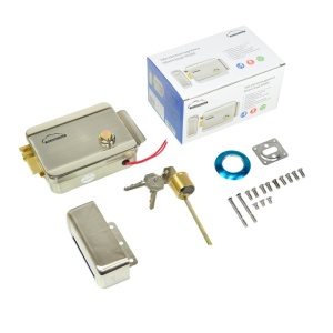 Kit Interfon video SilverCloud House 715 cu ecran LCD de 7 inch si Yala electromagnetica SilverCloud YR300 - Img 2