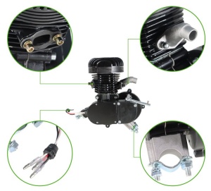 Kit motor bicicleta 100cc 2 TIMPI - Img 2
