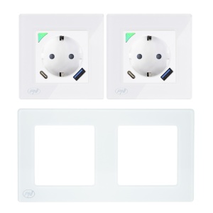 Kit Priza dubla inteligenta PNI SmartHome WP202 WiFi cu rama montaj ingropat control prin internet - Img 6