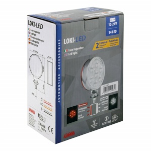 Lampa cu 2 functii - intermitenta si fixa (Rosu/Alb) - Img 3