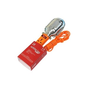 Lampa de lucru portabila cu grilaj