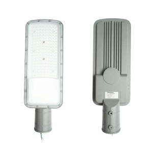 Lampa iluminat stradal LED 100W, 100-265V, 6500K, 14000lm cu prindere pe stalp 445x155x45mm IP66 Breckner Germany