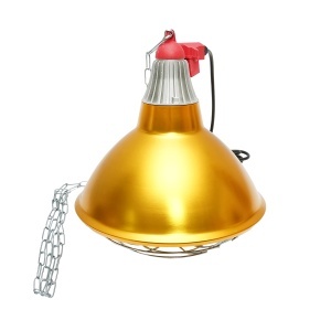 Lampa incalzire 30cm cu infrarosu pentru pui, animale, 230V - Img 2