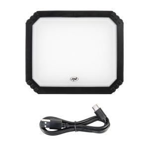 Lampa LED de lucru PNI LW10 10W, portabila, reincarcabila, cu acumulator 2 x 18650 4000mAh, 6500K, IP54, 700 lm, 2 niveluri luminozitate - Img 8