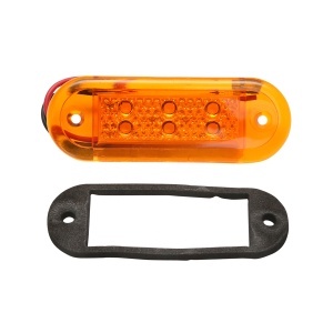 Lampa LED gabarit 12/24V galben Breckner Germany - Img 2
