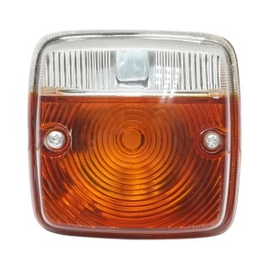 Lampa semnalizare fata New Holland, Deutz, Case IH, Fendt 84x84mm cod OEM 3121089R91, 3141070M1 - Img 2