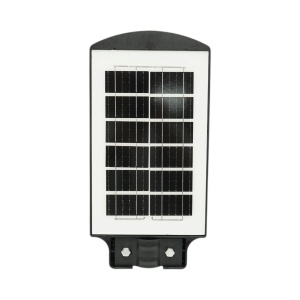 Lampa solara LED iluminat stradal 50W cu panou solar 8W, baterie LiFePO4 4000mAh, senzor miscare, telecomanda, prindere stalp IP65 Breckner Germany - Img 3