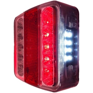 Lampa spate 4 functii 98x105mm 14LED cu mufa 5-pin EC - Img 2