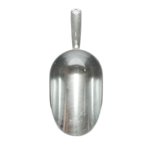 Lopata, scafa pentru hrana, din aluminiu 26x14x9cm - Img 2