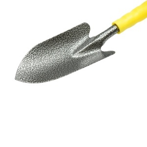 Lopatica gradina otel carbon cu varf ascutit 85x340mm, maner ergonomic PP Crownman - Img 6
