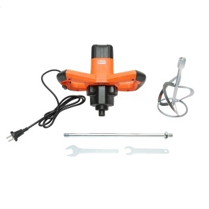 Malaxor electric cu amestecator 2000W, 220V, indicator LED, 6 trepte viteza 0-740rpm, paleta 120mm, M14 pentru adeziv, vopsea, mortar THOR - Img 2